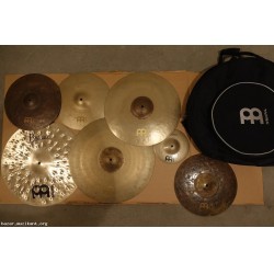 Meinl Byzance Vintage and Traditional cymbal set