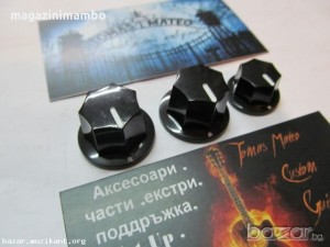 Jazz Bass Set KNOBS (2+1)