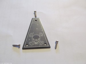 Truss rod cover Jackson Style
