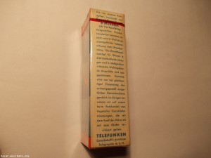 Лампи нови NOS VALVO TELEFUNKEN