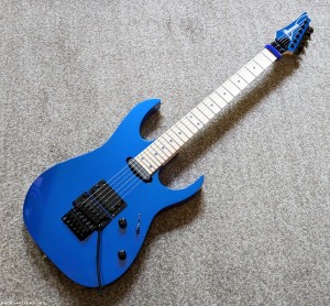 Ibanez RG565 Laser Blue / 2022, Made in Japan / w/ Caparison pick-ups!