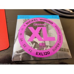 D'Addario EXL120, Струни за електрическа китара 09-42