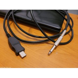 Китарен кабел jack to USB