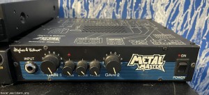 hughes & kettner metal master tube preamp