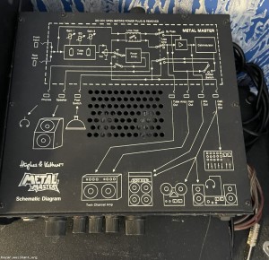 hughes & kettner metal master tube preamp