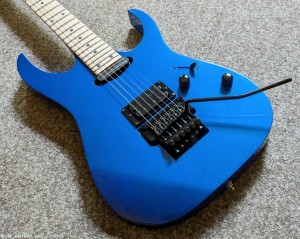 Ibanez RG565 Laser Blue / 2022, Made in Japan / w/ Caparison pick-ups!