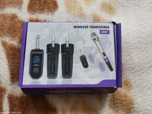 Wirless transciever - безжична система за китара/ вокал