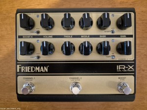 Friedman IR-X Dual Tube Preamp