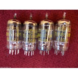 Радиолампи нови ECC83 TUNGSRAM