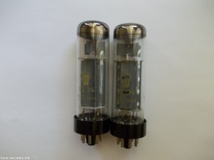 Радиолампи чифт EL34 RFT