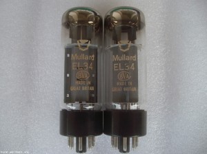 Радиолампи нови NOS EL34 Mullard