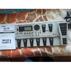 Boss gt 10 guitar processor