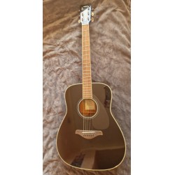 Yamaha TransAcoustic FG-TA, цвят - черен