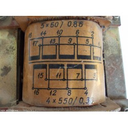 Изходен трансформатор за PP 4XEL34, 4X6П3С