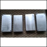 ОРИГИНАЛНИ алуминиеви кутийки за китарни ефекти/ футсуичи-9крачета