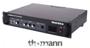 "HARTKE" LH-500 - 500W усилвател (глава) за бас китара с лампов преамп