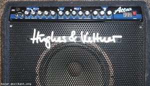 Hughes & Kettner Attax 100 комбо, бартер за китара, чинели сет
