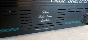 All tube Peavey Classic 60/60 Stereo Power Amplifier/Пиви стерео пълна лампа крайно стъпало