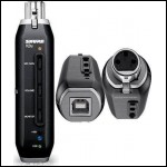 USB адаптер Shure - X2U, XLR към PC, черен